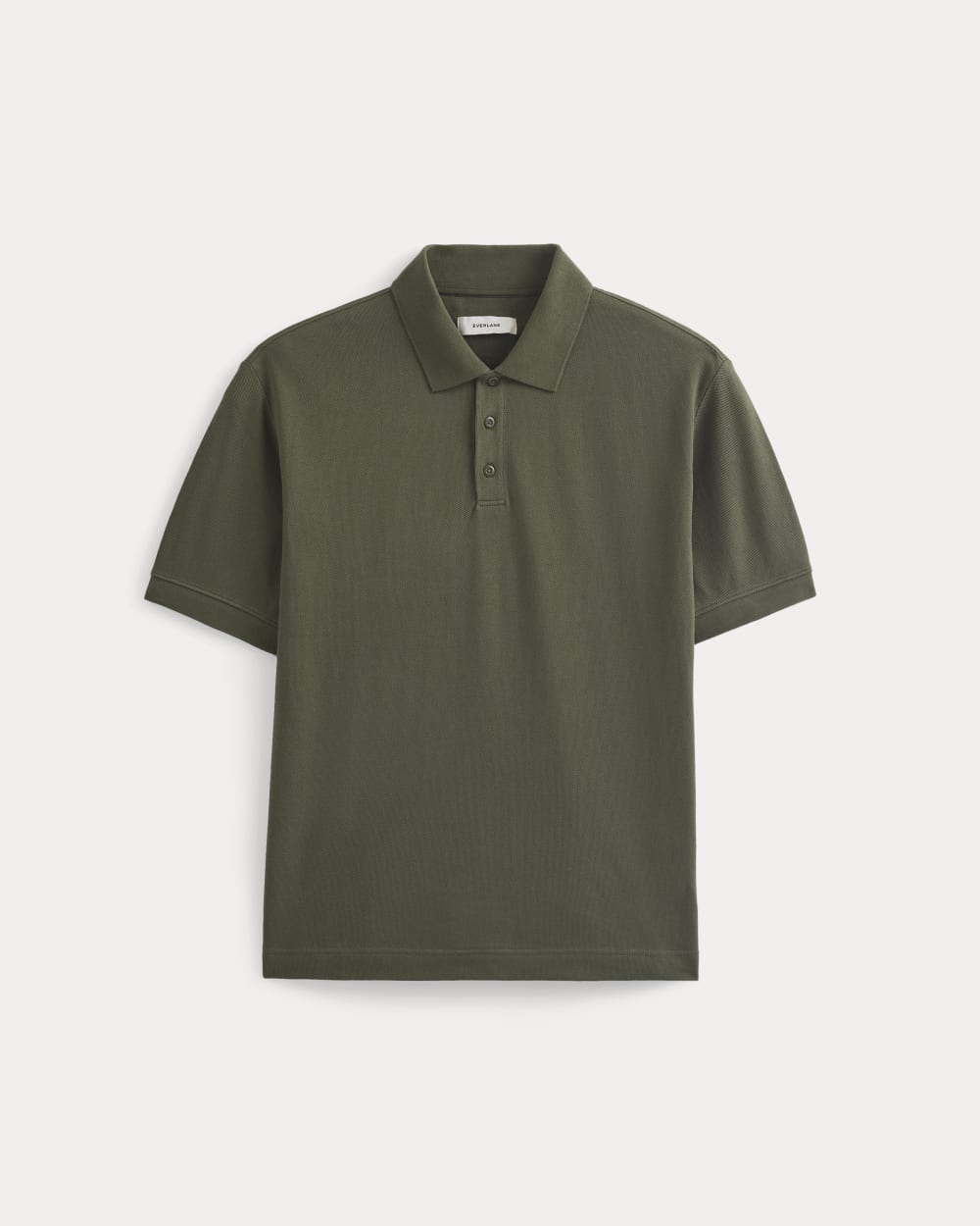 Classic Piqué Polo | Olive Night