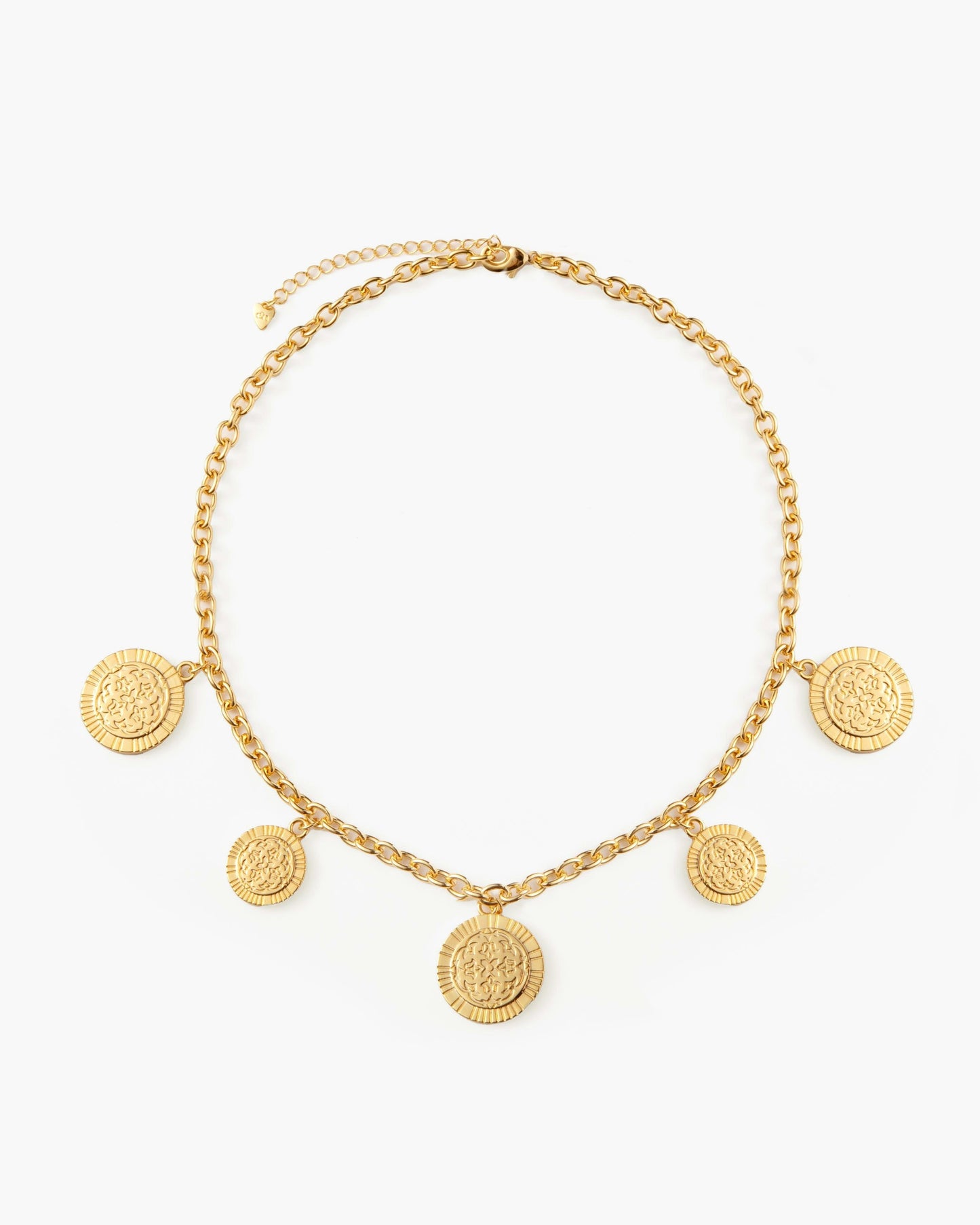 Golden Hojas Necklace
