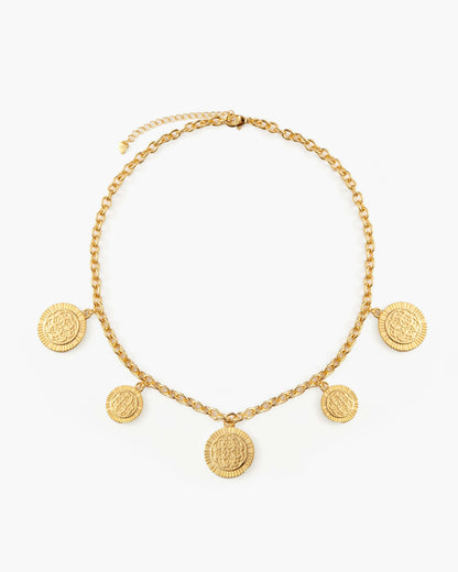 Golden Hojas Necklace