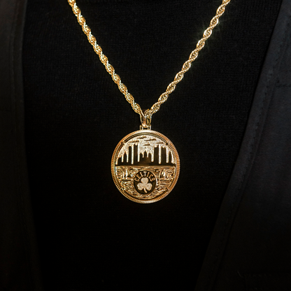 Boston Celtics Official NBA Coin Pendant
