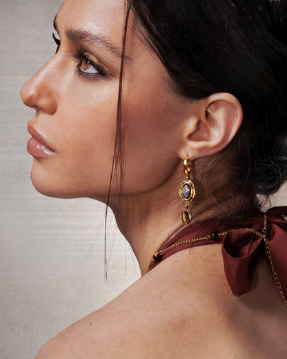Tiger's Gaze Earrings