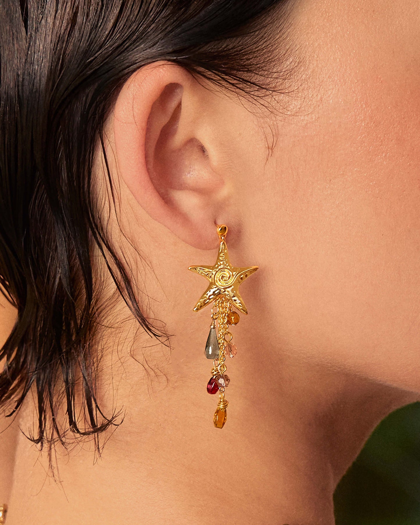 Seaside Nomad Starfish Earrings