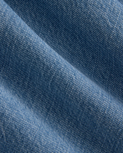 Lightweight Denim Resort Shirt | Light Indigo