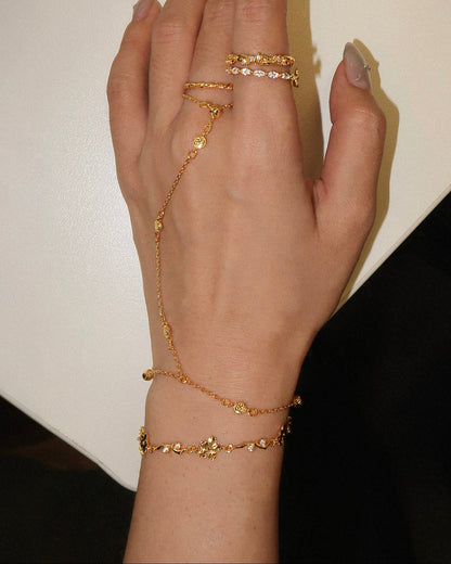 Ivy Floral Bracelet