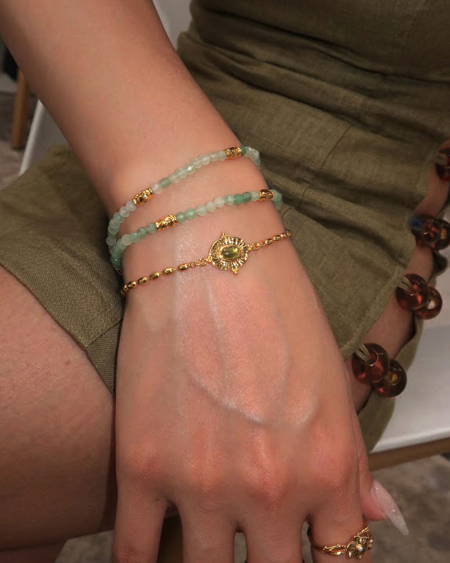 Olive Talisman Bracelet