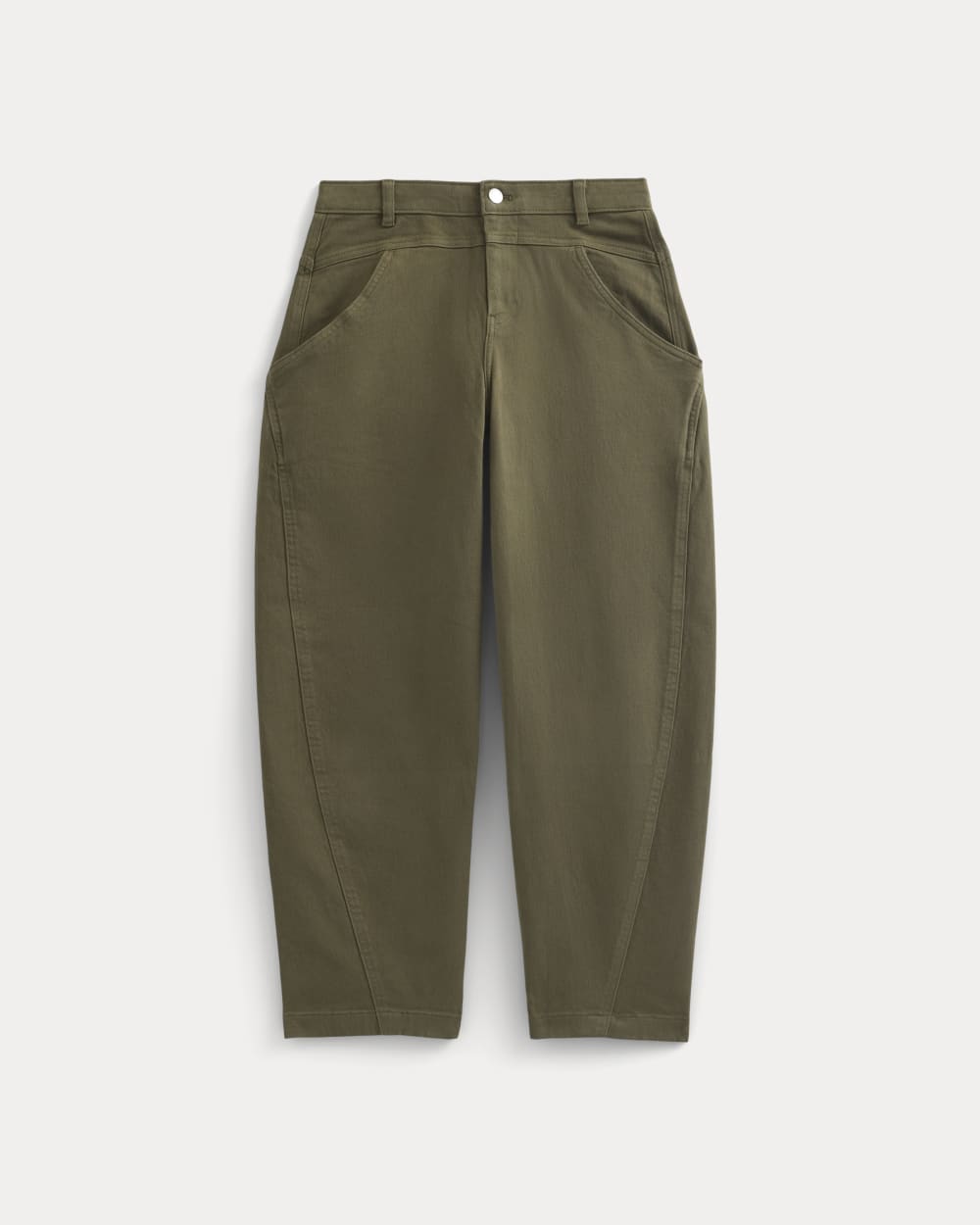 Double-Stitch Barrel Pant | Beech