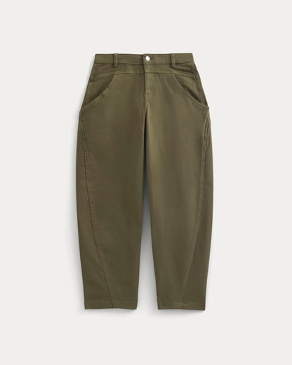 Double-Stitch Barrel Pant | Beech