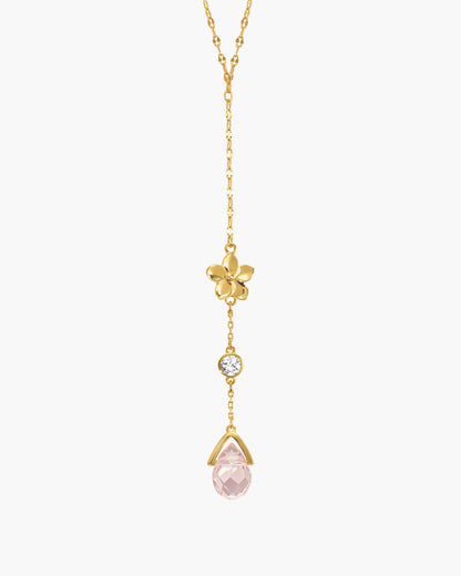 Petal Lariat Necklace