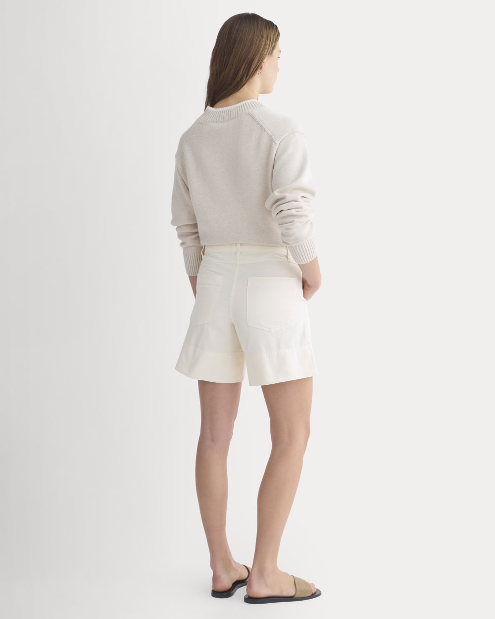 Seamed Everywhere Short | Bone