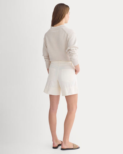 Seamed Everywhere Short | Bone