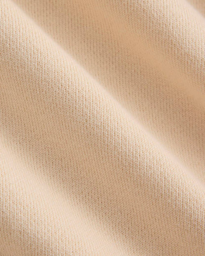 Lightweight Terry Blouson Short-Sleeve Crew | Parchment
