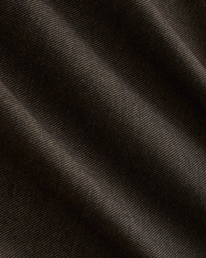 Pleated Trouser in Tailor Twill | Heathered Fudge