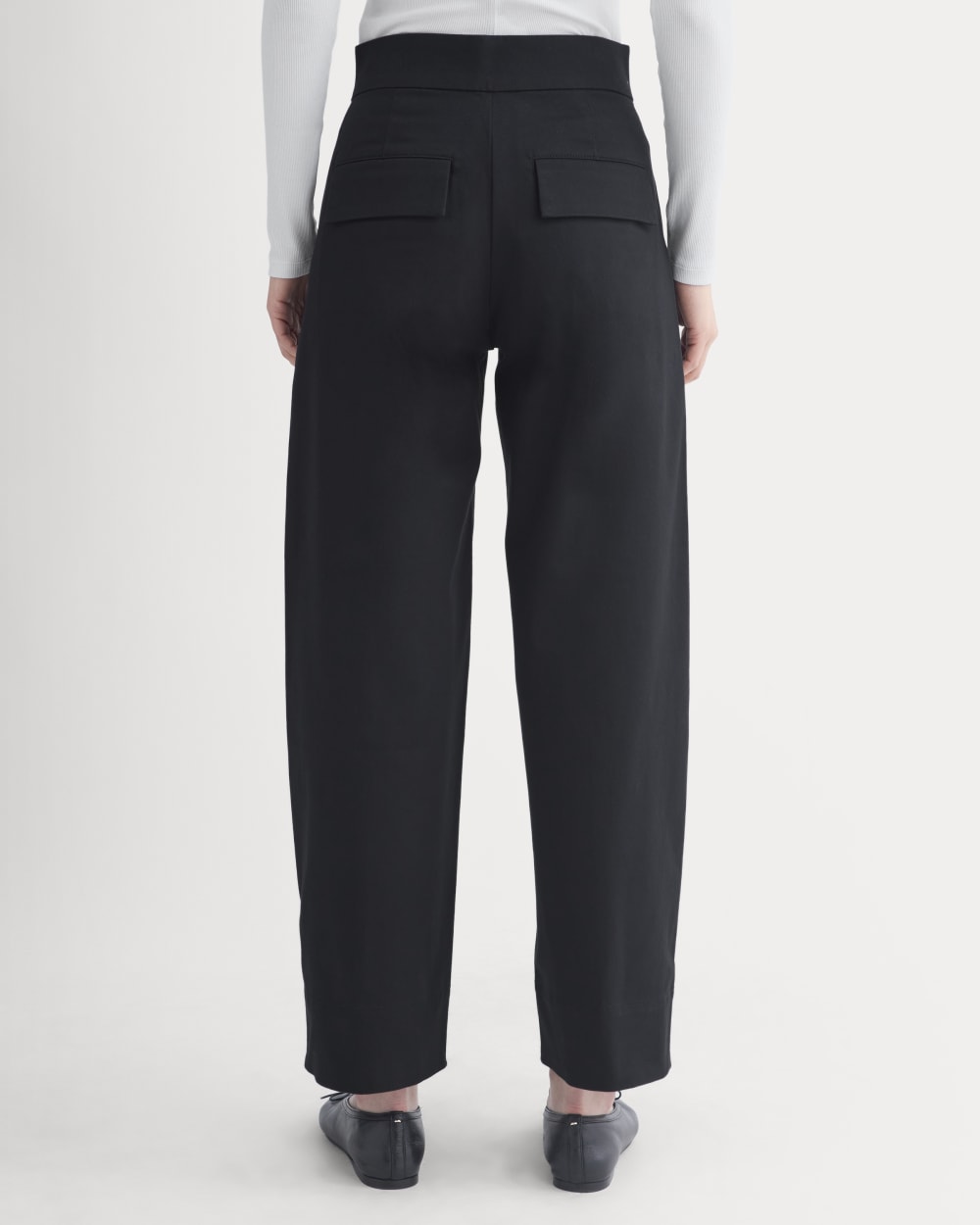 Seamed Balloon Pant | Black