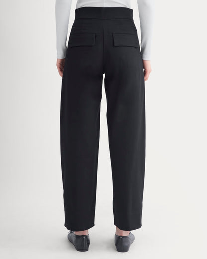 Seamed Balloon Pant | Black