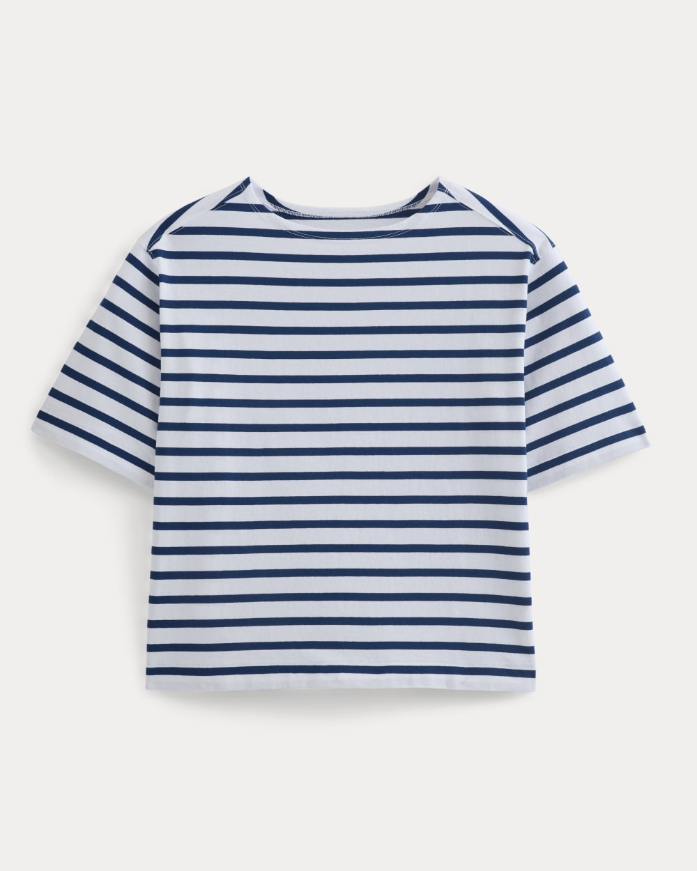 Mariner Tee | White/Estate Blue