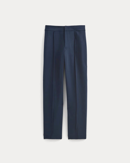 Slim Trouser in Ponte | Deep Navy