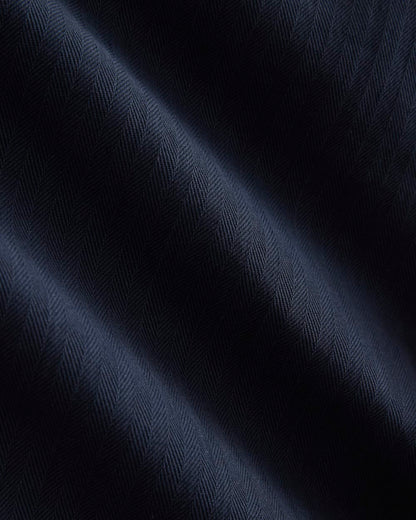 Relaxed Herringbone Fatigue Pants | Deep Navy