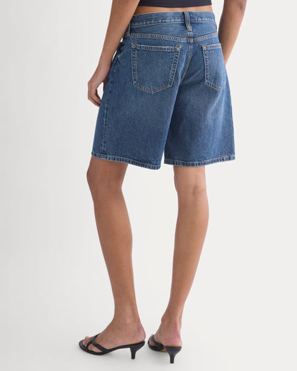 Loose Jean Short | Dark Wash