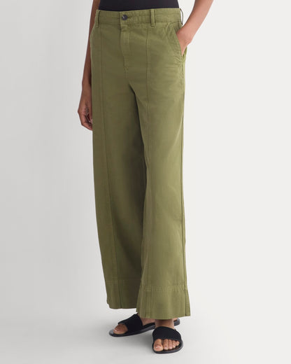 Seamed Wide-Leg Pant | Mayfly