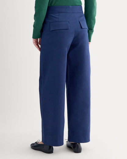 Seamed Balloon Pant | Navy