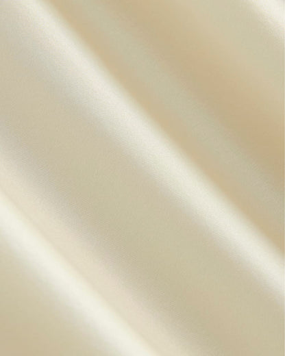 Slip Skirt in Silk Charmeuse | Bone
