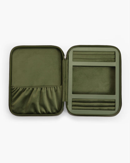 Isola Heart Jewelry Box in Olive