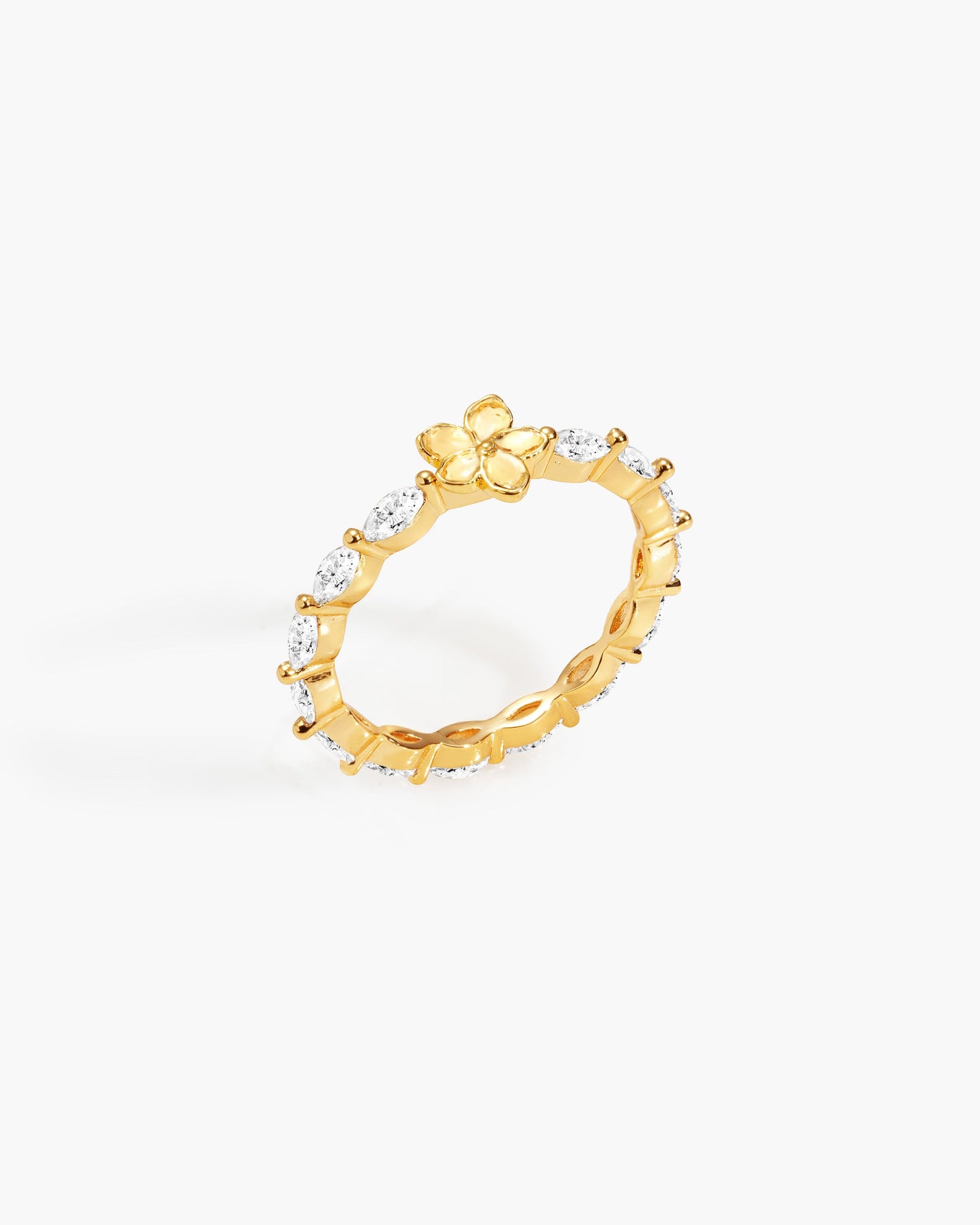 Elise Flora Marquise Ring