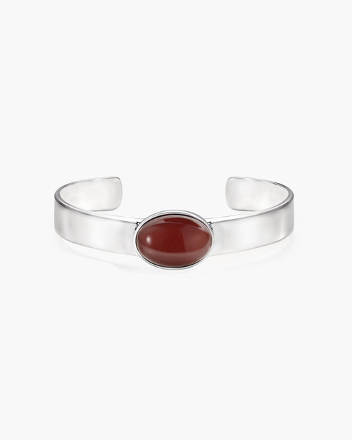 Mara Carnelian Cuff Bangle