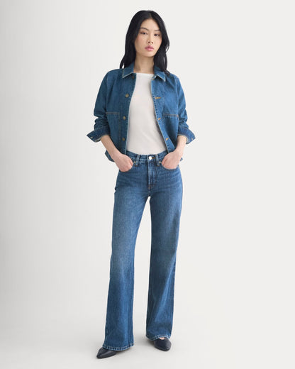 Relaxed Mid-Rise Bootcut Jean | Dark Indigo