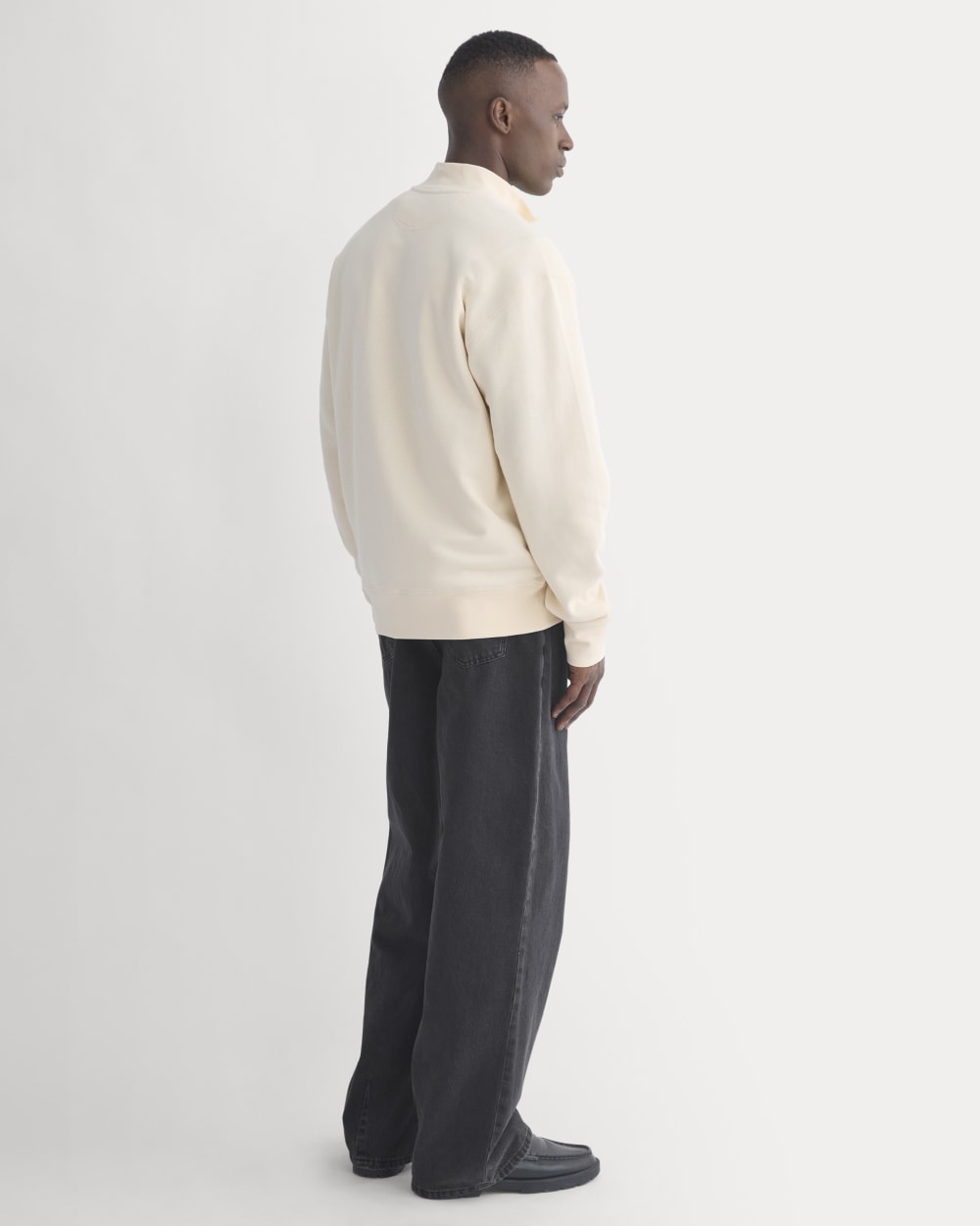 Lightweight Terry Sweatshirt | Parchment