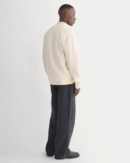 Lightweight Terry Sweatshirt | Parchment