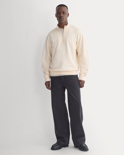 Lightweight Terry Sweatshirt | Parchment