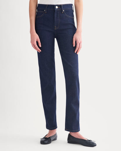 High-Rise Cigarette Jean | Pure Blue