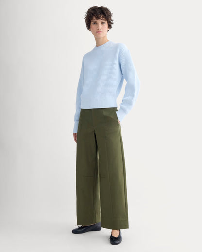 Seamed Balloon Pant | Olive Night