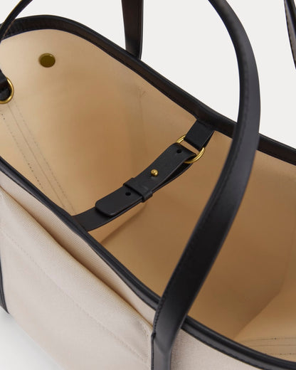 Canvas Mini Lug Tote | Birch
