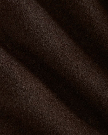 ReWool Short Peacoat | Dark Chocolate