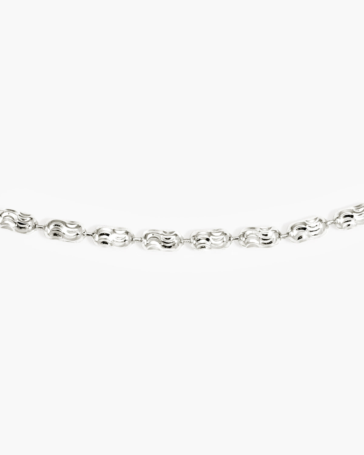 Daze Chain Necklace in Silver