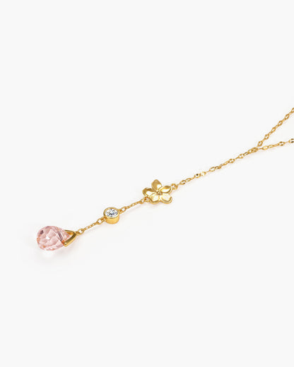 Petal Lariat Necklace