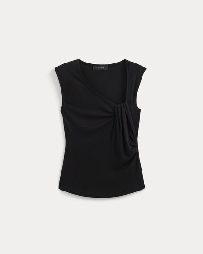Asymmetrical Top in Butterluxe | Black