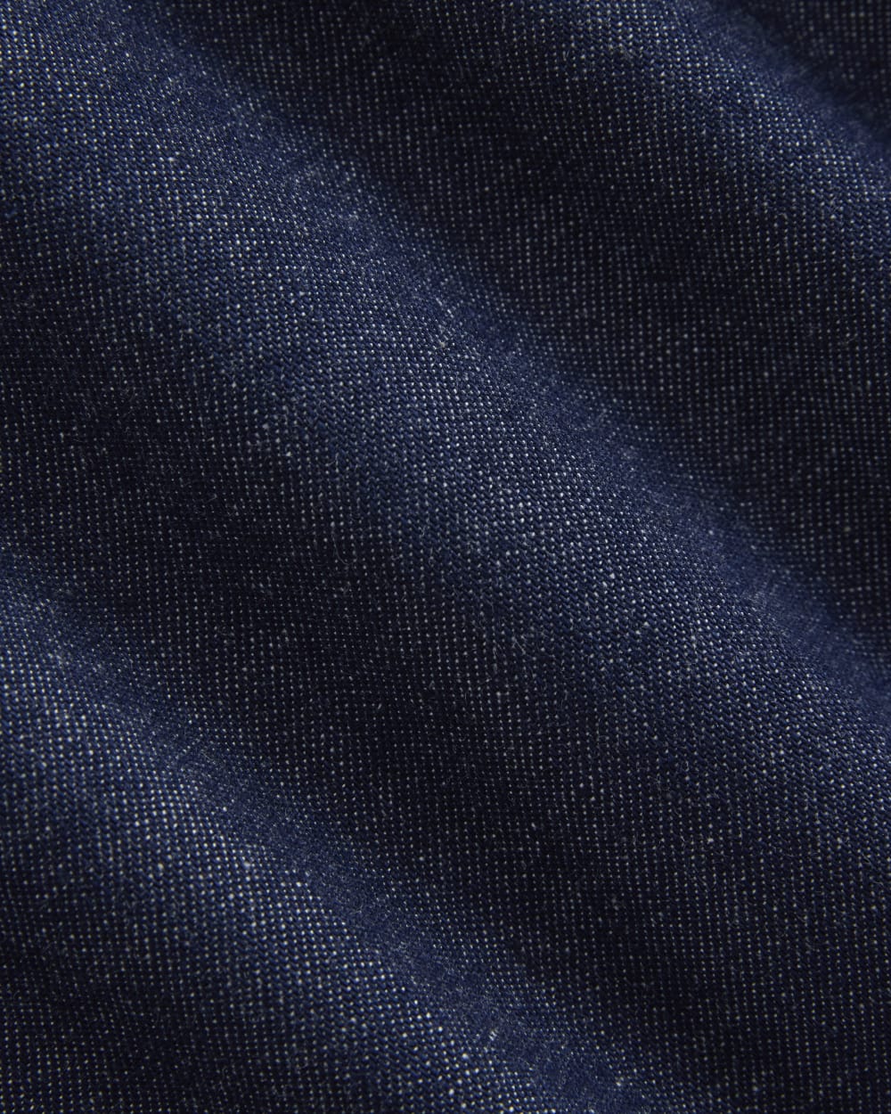 Denim Short-Sleeve Dress | Dark Indigo Rinse