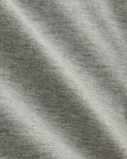 The Box-Cut Tee in Essential Cotton |  Heathered Grey | Pocket