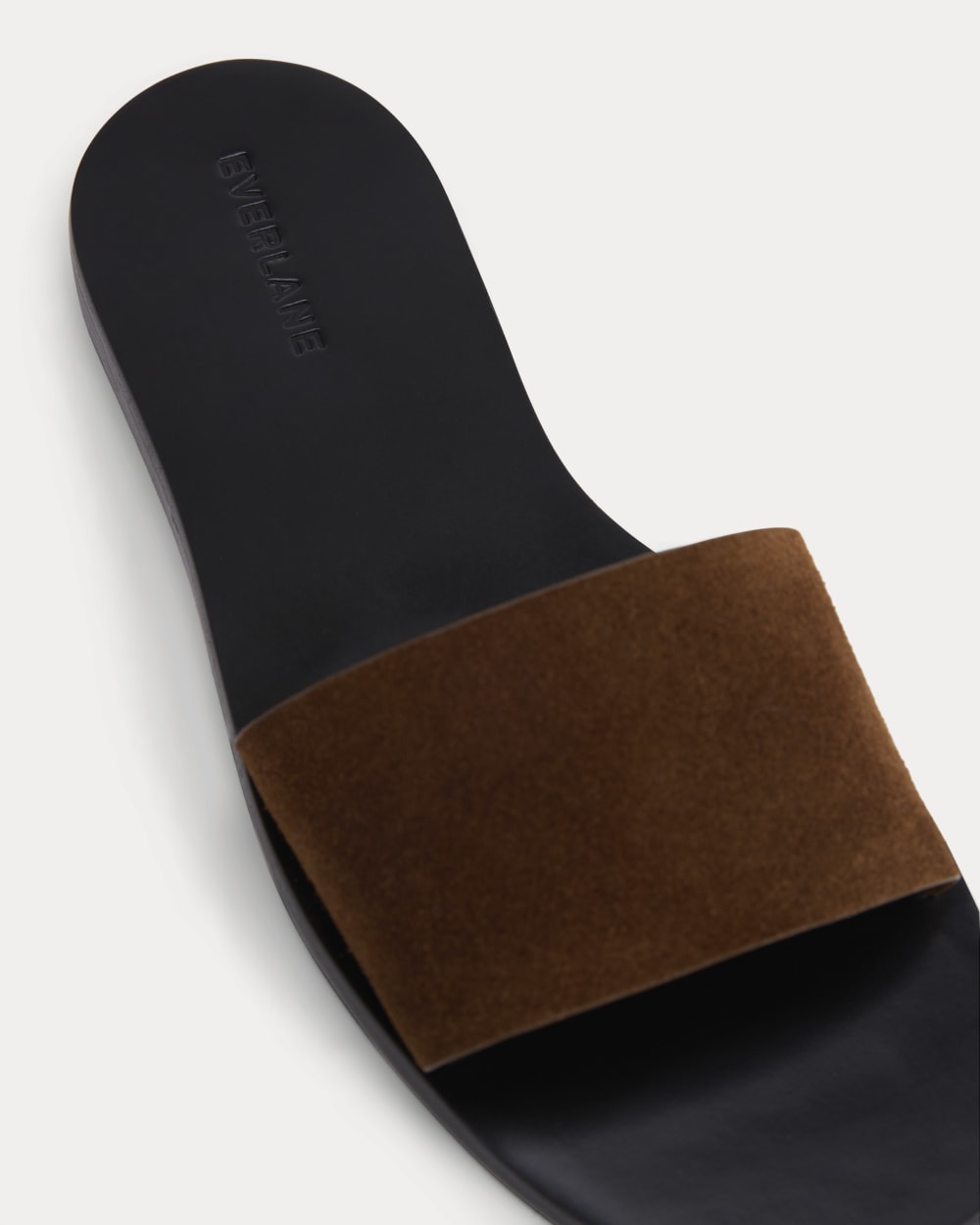 Suede Slide Sandal | Russet Suede
