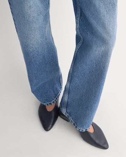 Everlane x Elena Bonvicini La Brea Low-Rise Baggy Jean | Blue Bird Indigo