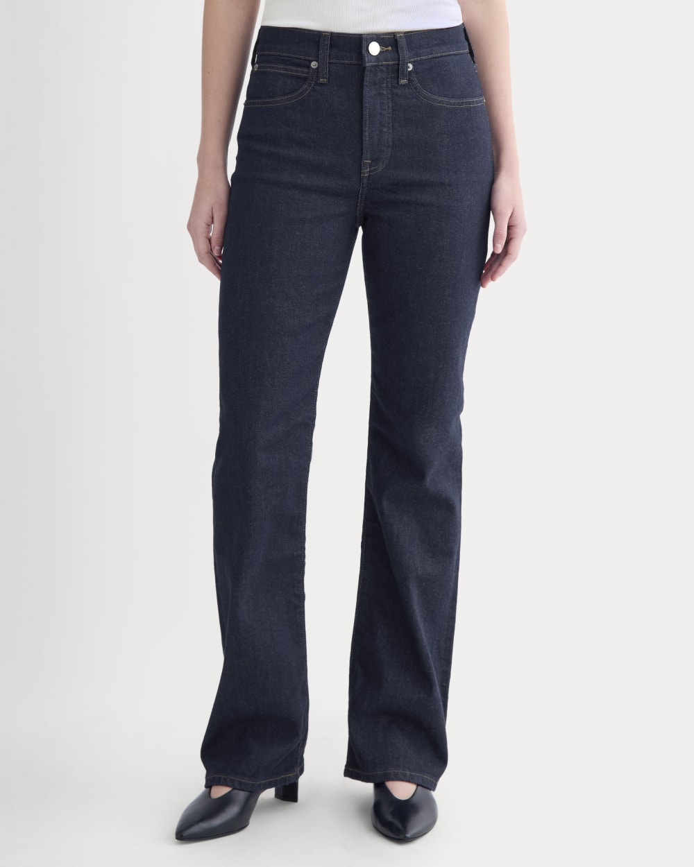 High-Rise Slim Bootcut Jean | Pure Blue
