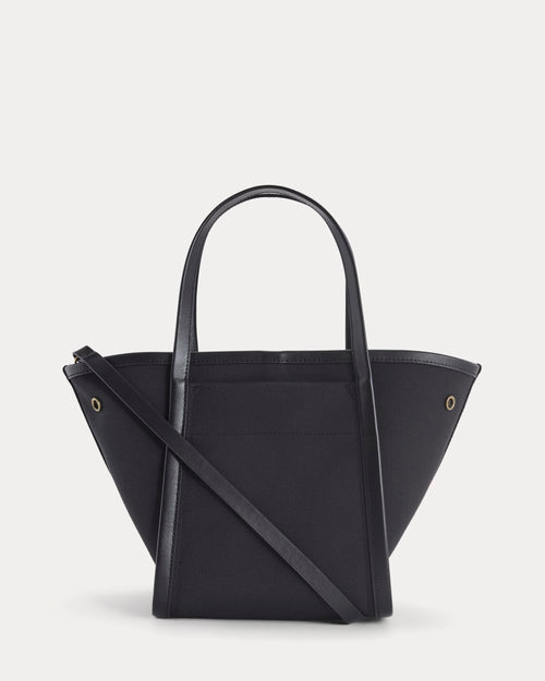 Canvas Mini Lug Tote | Black