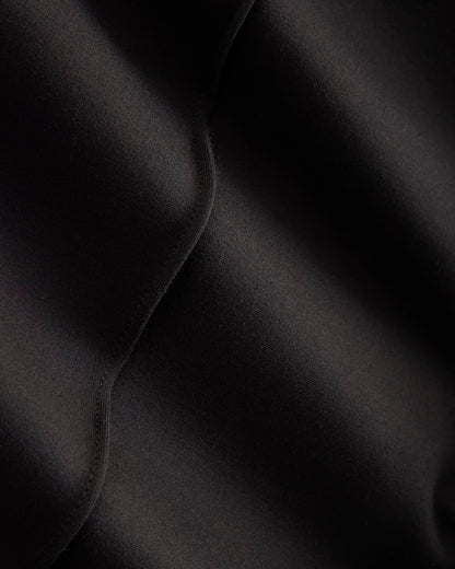 Ponte Wide-Leg Trouser | Black