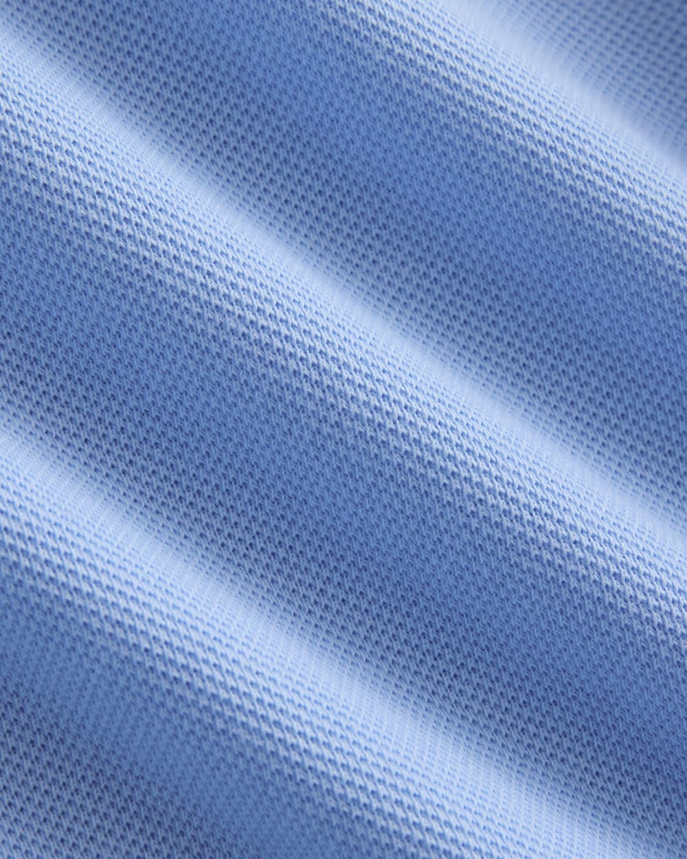 Pique Boxy Polo | Open Air Blue