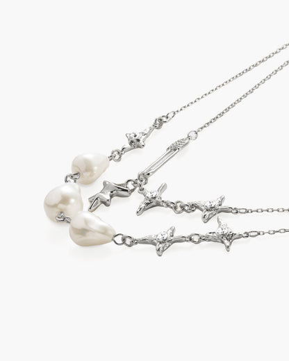 The Mellow Necklace in Silver