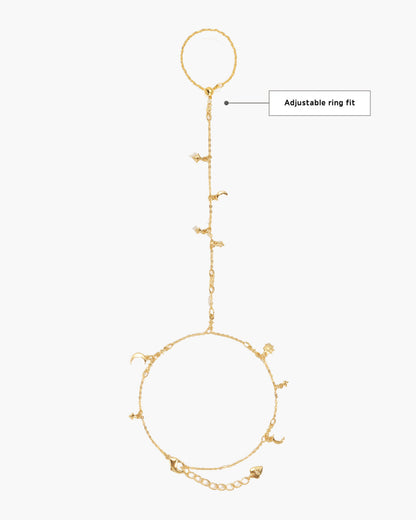 Lyra Hand Chain Bracelet