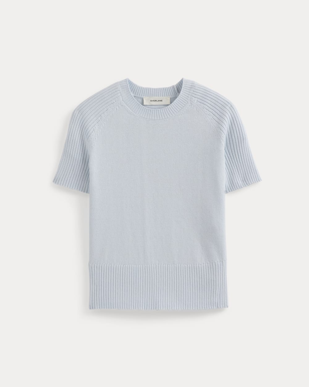 Short-Sleeve Crew in Everyday Cotton | Skywriting